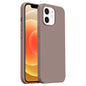 Burom Cloud Sensing Ultra-thin Liquid Silicone Full Coverage Phone Case, For iPhone 12