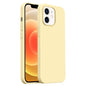 Burom Cloud Sensing Ultra-thin Liquid Silicone Full Coverage Phone Case, For iPhone 12