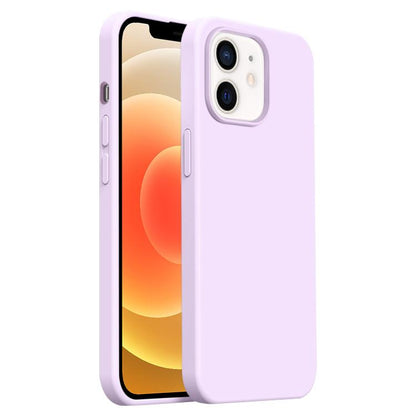 Burom Cloud Sensing Ultra-thin Liquid Silicone Full Coverage Phone Case, For iPhone 12