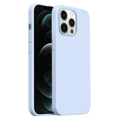 Burom Cloud Sensing Ultra-thin Liquid Silicone Full Coverage Phone Case, For iPhone 12 Pro Max