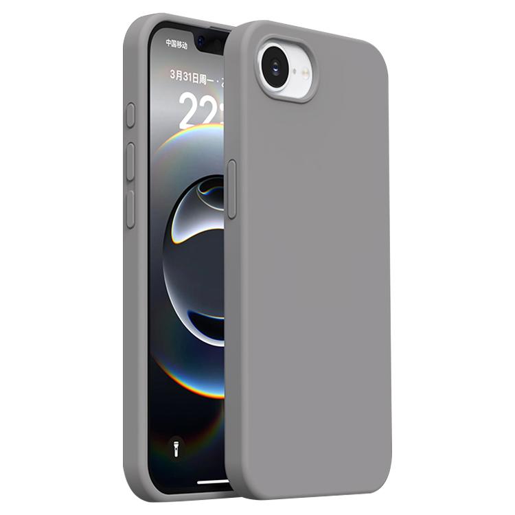 Burom Cloud Sensing Ultra-thin Liquid Silicone Full Coverage Phone Case, For iPhone 16e