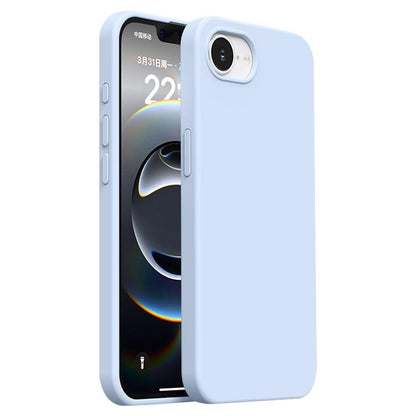 Burom Cloud Sensing Ultra-thin Liquid Silicone Full Coverage Phone Case, For iPhone 16e