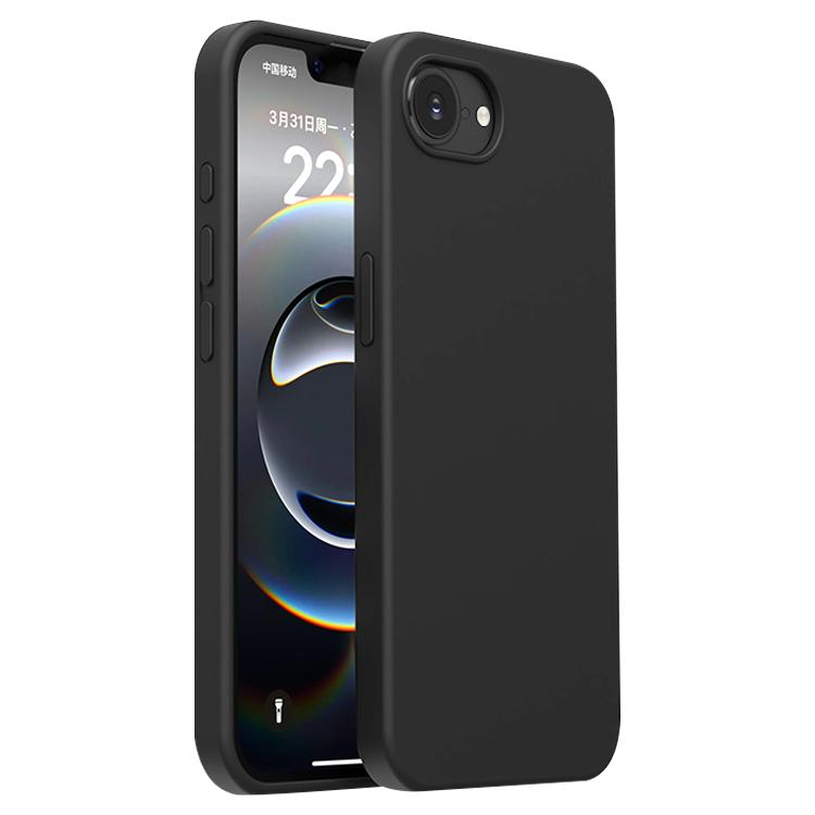 Burom Cloud Sensing Ultra-thin Liquid Silicone Full Coverage Phone Case, For iPhone 16e