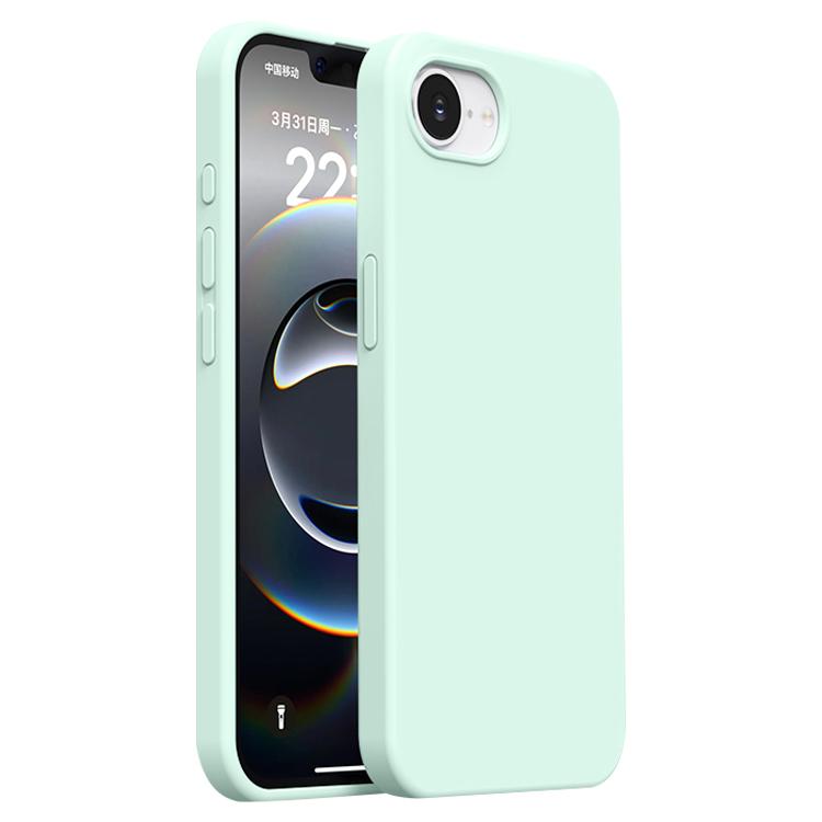 Burom Cloud Sensing Ultra-thin Liquid Silicone Full Coverage Phone Case, For iPhone 16e