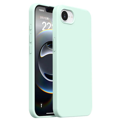Burom Cloud Sensing Ultra-thin Liquid Silicone Full Coverage Phone Case, For iPhone 16e