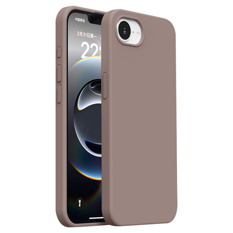 Burom Cloud Sensing Ultra-thin Liquid Silicone Full Coverage Phone Case, For iPhone 16e