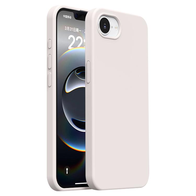 Burom Cloud Sensing Ultra-thin Liquid Silicone Full Coverage Phone Case, For iPhone 16e