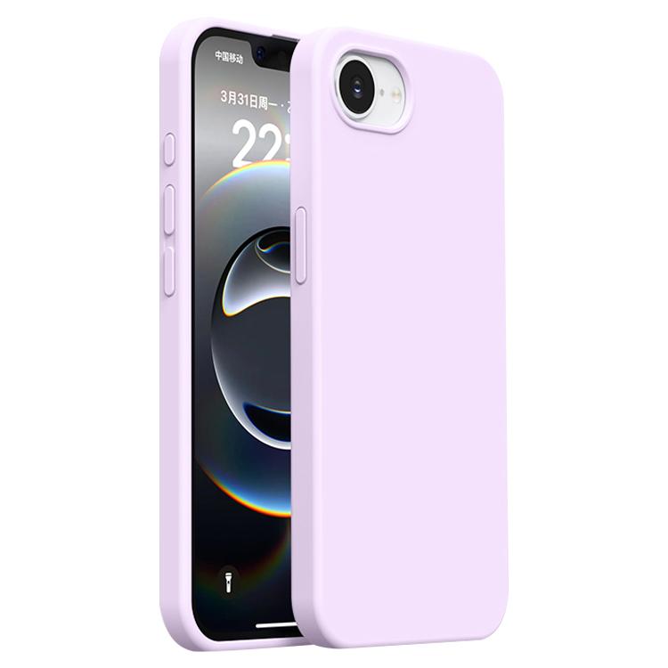 Burom Cloud Sensing Ultra-thin Liquid Silicone Full Coverage Phone Case, For iPhone 16e