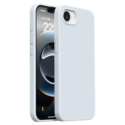 Burom Cloud Sensing Ultra-thin Liquid Silicone Full Coverage Phone Case, For iPhone 16e