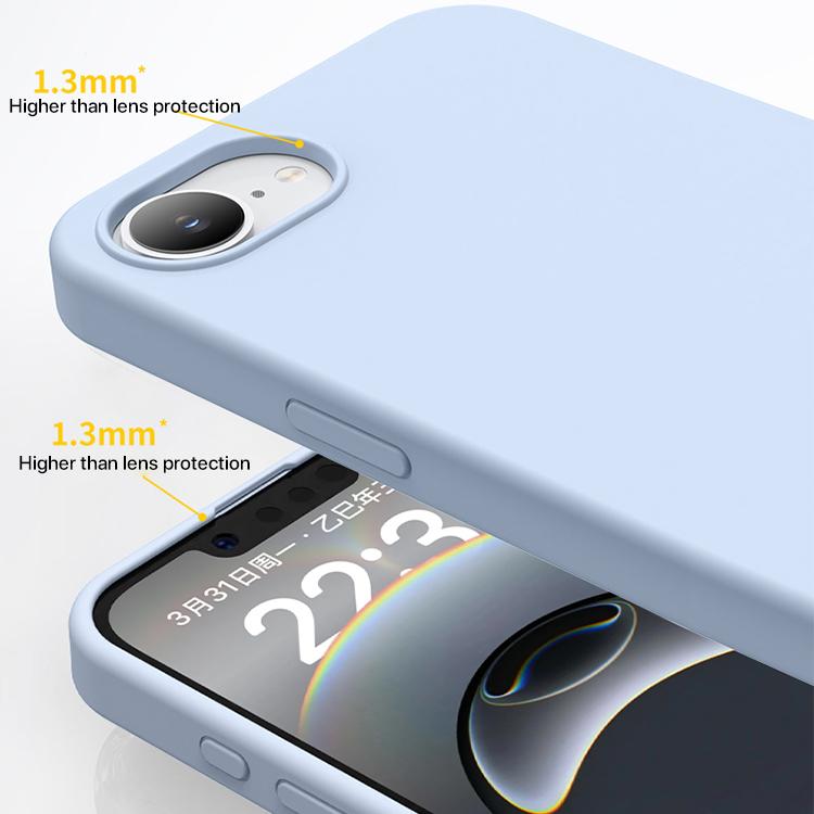 Burom Cloud Sensing Ultra-thin Liquid Silicone Full Coverage Phone Case, For iPhone 16 Plus