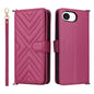 Multifunctional 6-Card Slots Leather Phone Case with Wrist Strap, For iPhone 17e / 16e, For iPhone 17 Pro Max, For iPhone 17 Pro, For iPhone Air, For iPhone 16 Pro Max, For iPhone 16 Pro