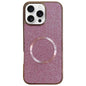Electroplating PC Glitter Grain MagSafe Phone Case