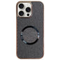 Electroplating PC Glitter Grain MagSafe Phone Case