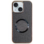 Electroplating PC Glitter Grain MagSafe Phone Case