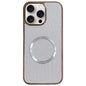 Electroplating PC Glitter Grain MagSafe Phone Case, For iPhone 14 Pro, For iPhone 14 Pro Max, For iPhone 13 Pro Max, For iPhone 13 Pro