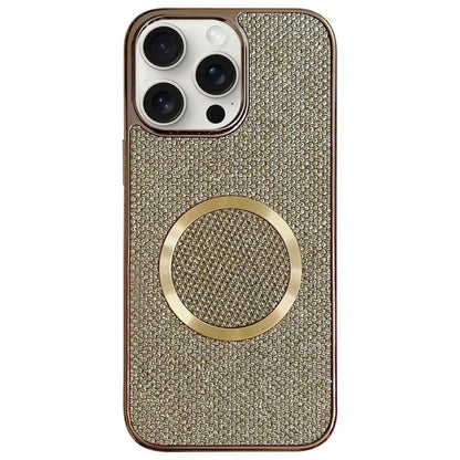 Electroplating PC Glitter Grain MagSafe Phone Case