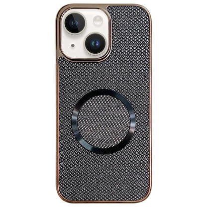 Electroplating PC Glitter Grain MagSafe Phone Case