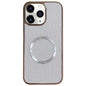 Electroplating PC Glitter Grain MagSafe Phone Case, For iPhone 11 Pro Max, For iPhone 11, For iPhone 11 Pro