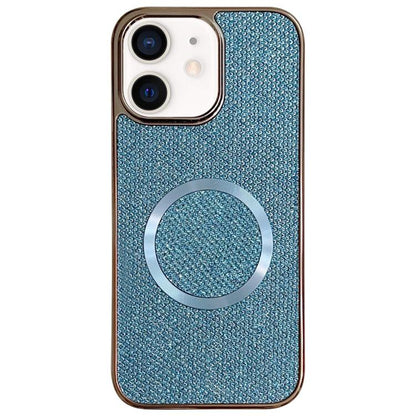 Electroplating PC Glitter Grain MagSafe Phone Case