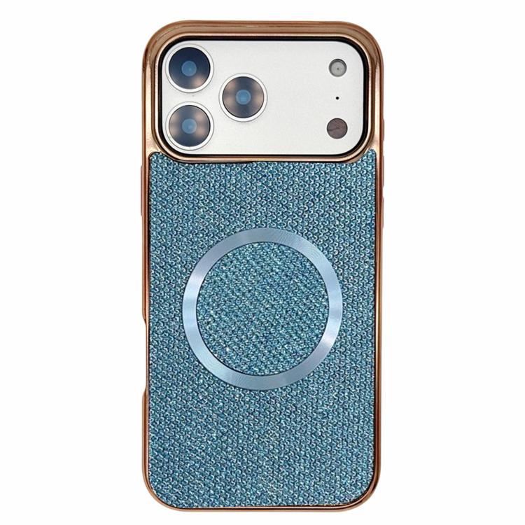 Electroplating PC Glitter Grain MagSafe Phone Case, For iPhone 18 Pro / 17 Pro, For iPhone 18 Pro Max/17 Pro Max, For iPhone 16 Pro Max, For iPhone 16 Pro