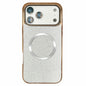 Electroplating PC Glitter Grain MagSafe Phone Case, For iPhone 18 Pro / 17 Pro, For iPhone 18 Pro Max/17 Pro Max, For iPhone 16 Pro Max, For iPhone 16 Pro