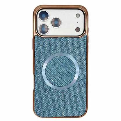Electroplating PC Glitter Grain MagSafe Phone Case, For iPhone 18 Pro / 17 Pro, For iPhone 18 Pro Max/17 Pro Max, For iPhone 16 Pro Max, For iPhone 16 Pro