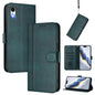 Line Splicing Buckle Retro Leather Phone Case, For iPhone X / XS, For iPhone XR, For iPhone XS Max