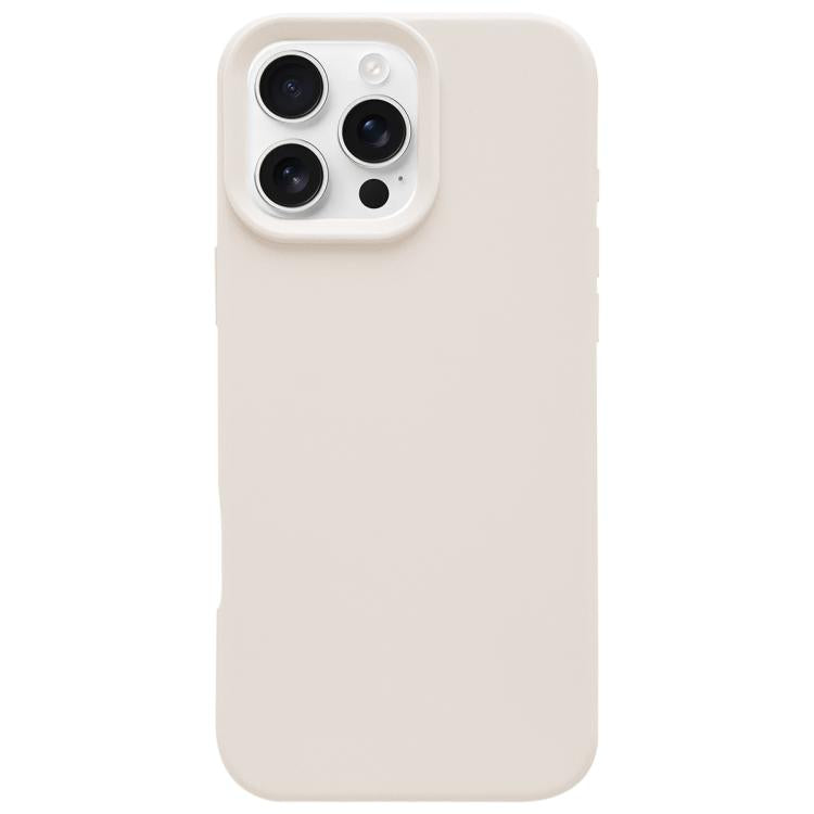Dopamine Simple Imitation Liquid Silicone Phone Case, For iPhone 16 Pro Max