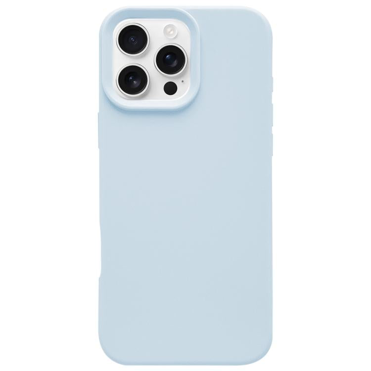 Dopamine Simple Imitation Liquid Silicone Phone Case, For iPhone 16 Pro Max