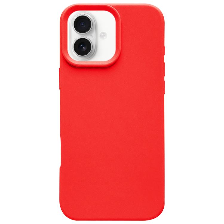 Dopamine Simple Imitation Liquid Silicone Phone Case, For iPhone 16