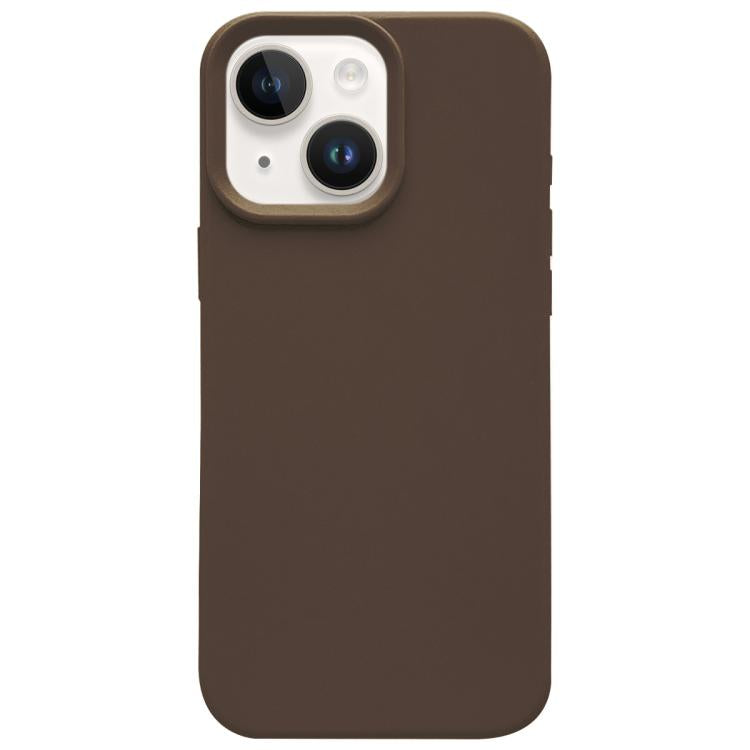 Dopamine Simple Imitation Liquid Silicone Phone Case, For iPhone 14 Plus