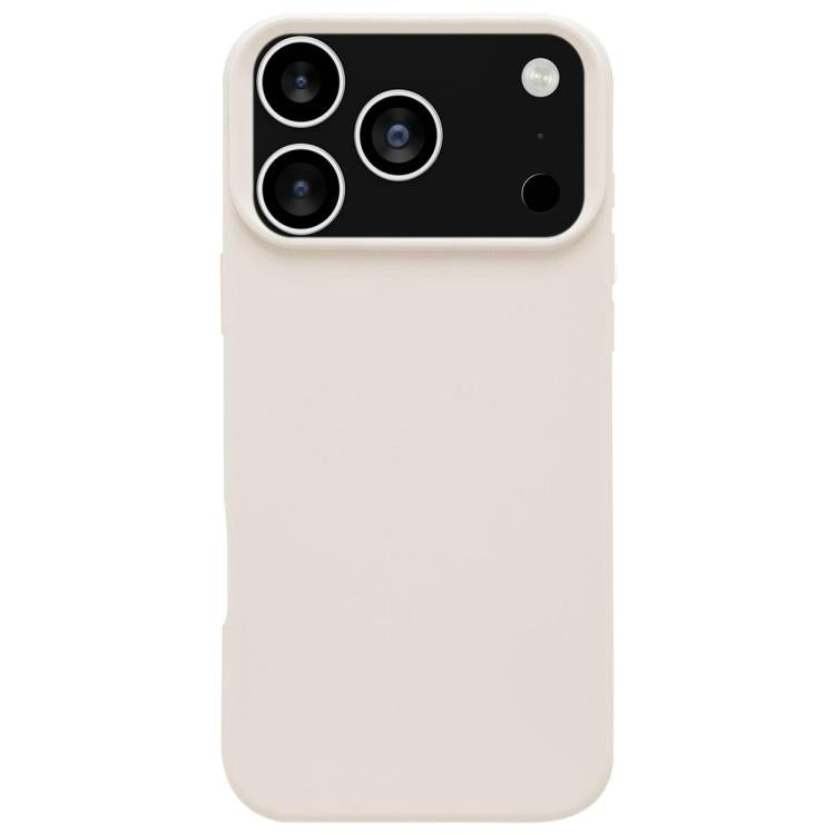 Dopamine Simple Imitation Liquid Silicone Phone Case, For iPhone 17 Pro