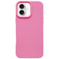Dopamine Simple Imitation Liquid Silicone Phone Case, For iPhone 17