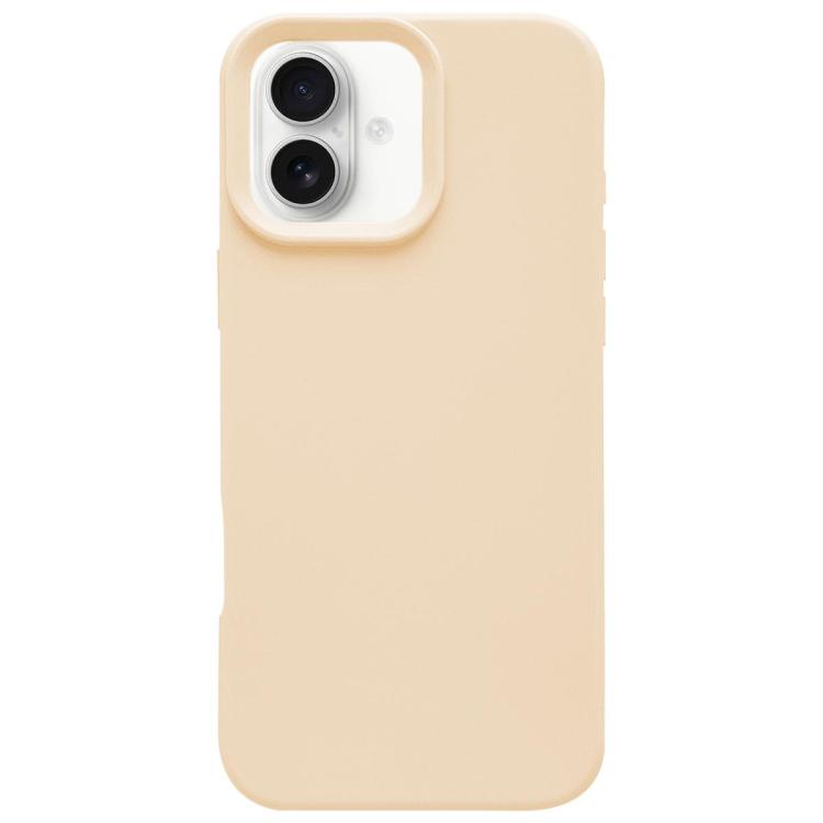 Dopamine Simple Imitation Liquid Silicone Phone Case, For iPhone 17