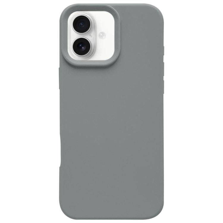 Dopamine Simple Imitation Liquid Silicone Phone Case, For iPhone 17