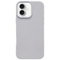 Dopamine Simple Imitation Liquid Silicone Phone Case, For iPhone 17