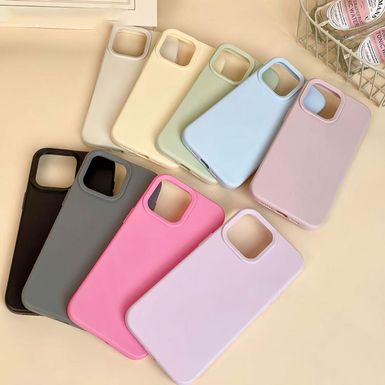 Dopamine Simple Imitation Liquid Silicone Phone Case, For iPhone 18 Pro / 17 Pro