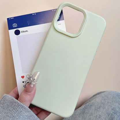 Dopamine Simple Imitation Liquid Silicone Phone Case, For iPhone 17e / 16e