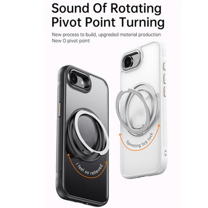 Gear 360 Rotation MagSafe Holder Phone Case, For iPhone 17e / 16e, For iPhone 16 Pro Max, For iPhone 16 Pro, For iPhone 16, For iPhone 15 Pro Max, For iPhone 15 Pro, For iPhone 15 Plus / 14 Plus, For iPhone 15