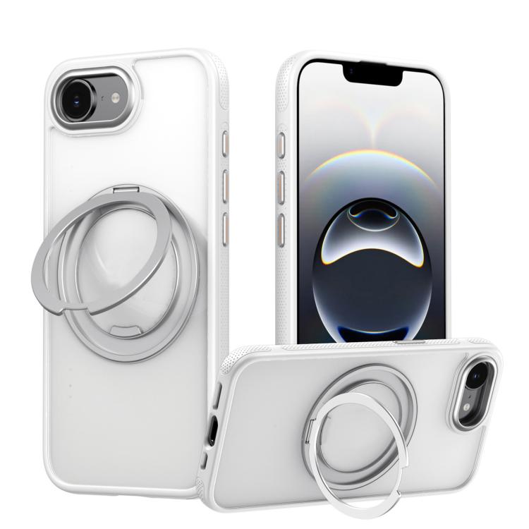 Gear 360 Rotation MagSafe Holder Phone Case, For iPhone 17e / 16e, For iPhone 16 Pro Max, For iPhone 16 Pro, For iPhone 16, For iPhone 15 Pro Max, For iPhone 15 Pro, For iPhone 15 Plus / 14 Plus, For iPhone 15