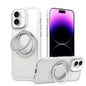 Gear 360 Rotation MagSafe Holder Phone Case, For iPhone 17e / 16e, For iPhone 16 Pro Max, For iPhone 16 Pro, For iPhone 16, For iPhone 15 Pro Max, For iPhone 15 Pro, For iPhone 15 Plus / 14 Plus, For iPhone 15
