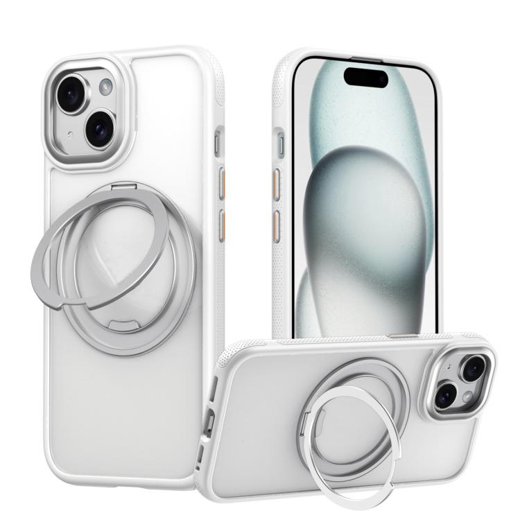 Gear 360 Rotation MagSafe Holder Phone Case, For iPhone 17e / 16e, For iPhone 16 Pro Max, For iPhone 16 Pro, For iPhone 16, For iPhone 15 Pro Max, For iPhone 15 Pro, For iPhone 15 Plus / 14 Plus, For iPhone 15