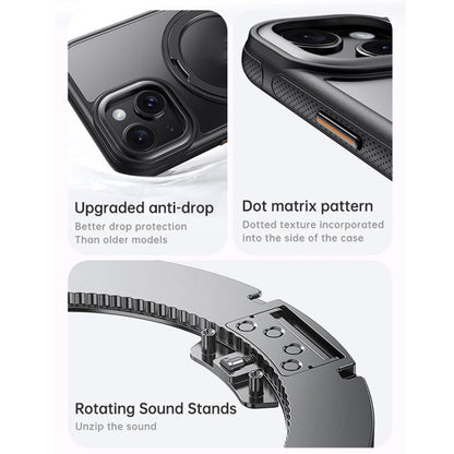 Gear 360 Rotation MagSafe Holder Phone Case