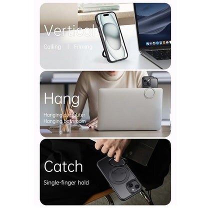 Gear 360 Rotation MagSafe Holder Phone Case