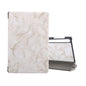 Marble Texture Pattern Horizontal Flip Leather Case, with Three-folding Holder & Sleep / Wake-up Function