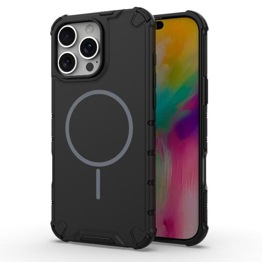 Grating Solid Color MagSafe Magnetic Phone Case, For iPhone 16 Pro Max, For iPhone 16 Pro, For iPhone 16 Plus, For iPhone 16