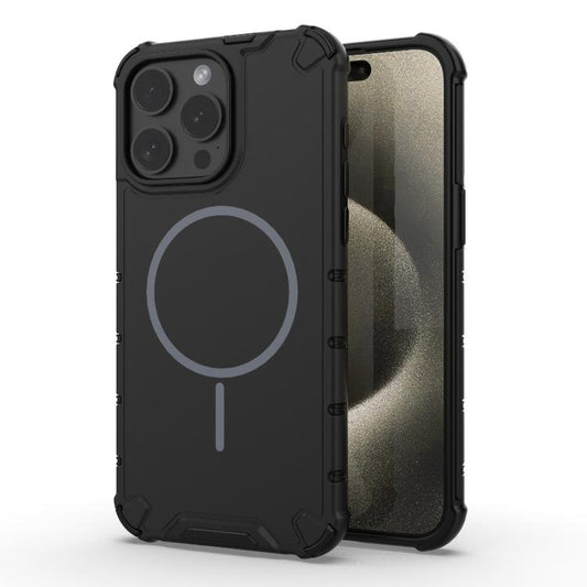 Grating Solid Color MagSafe Magnetic Phone Case, For iPhone 15 Pro Max, For iPhone 15 Pro, For iPhone 15 Plus / 14 Plus, For iPhone 15