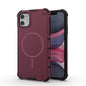 Grating Solid Color MagSafe Magnetic Phone Case, For iPhone 11 Pro Max, For iPhone 11