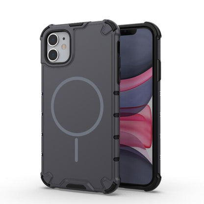 Grating Solid Color MagSafe Magnetic Phone Case, For iPhone 11 Pro Max, For iPhone 11