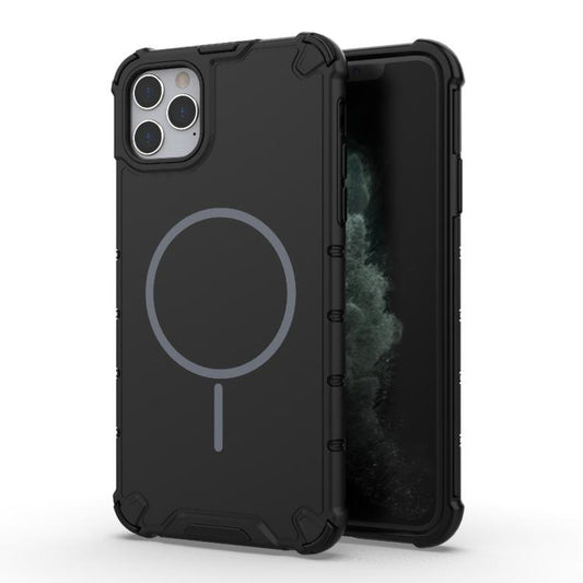 Grating Solid Color MagSafe Magnetic Phone Case, For iPhone 11 Pro Max, For iPhone 11